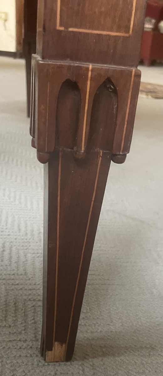 Charles X Center Desk, Italy First Half Of The 19th Century-photo-5