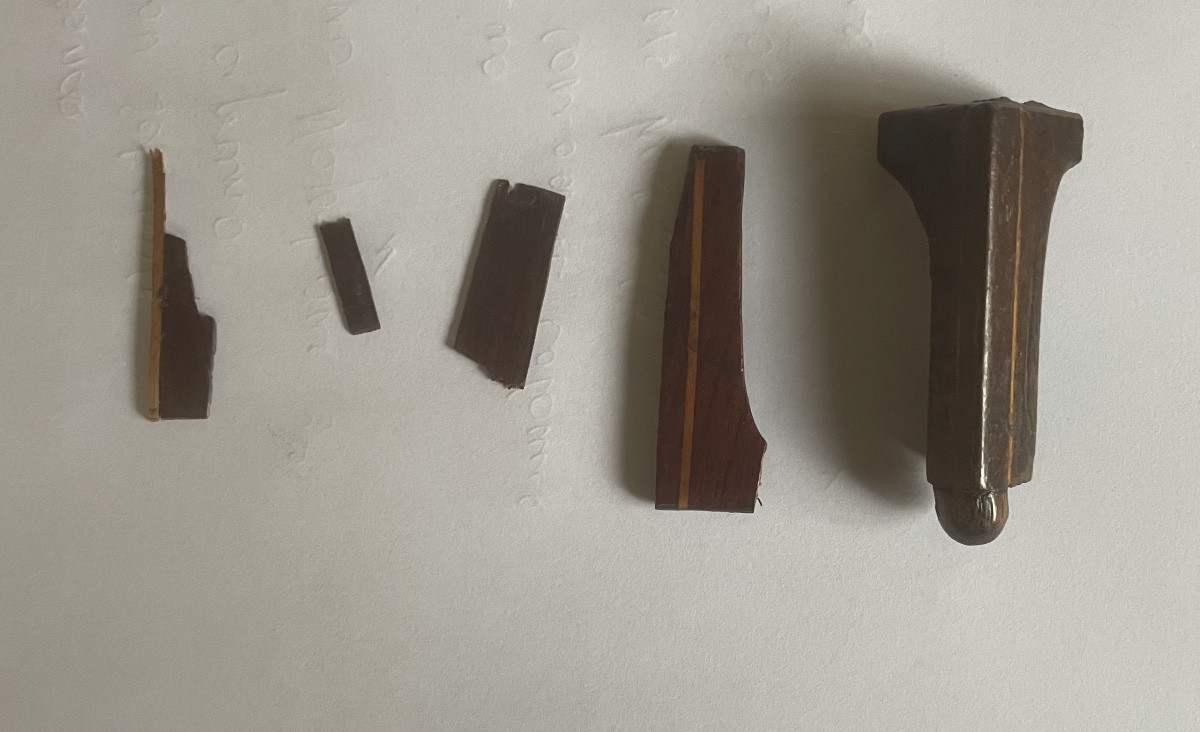 Charles X Center Desk, Italy First Half Of The 19th Century-photo-7