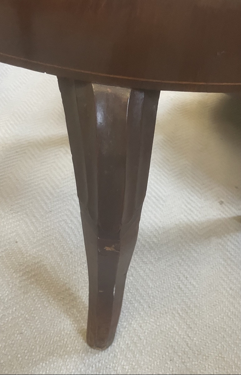 Fauteuil pivotant, Charles X, France 1830/40-photo-4