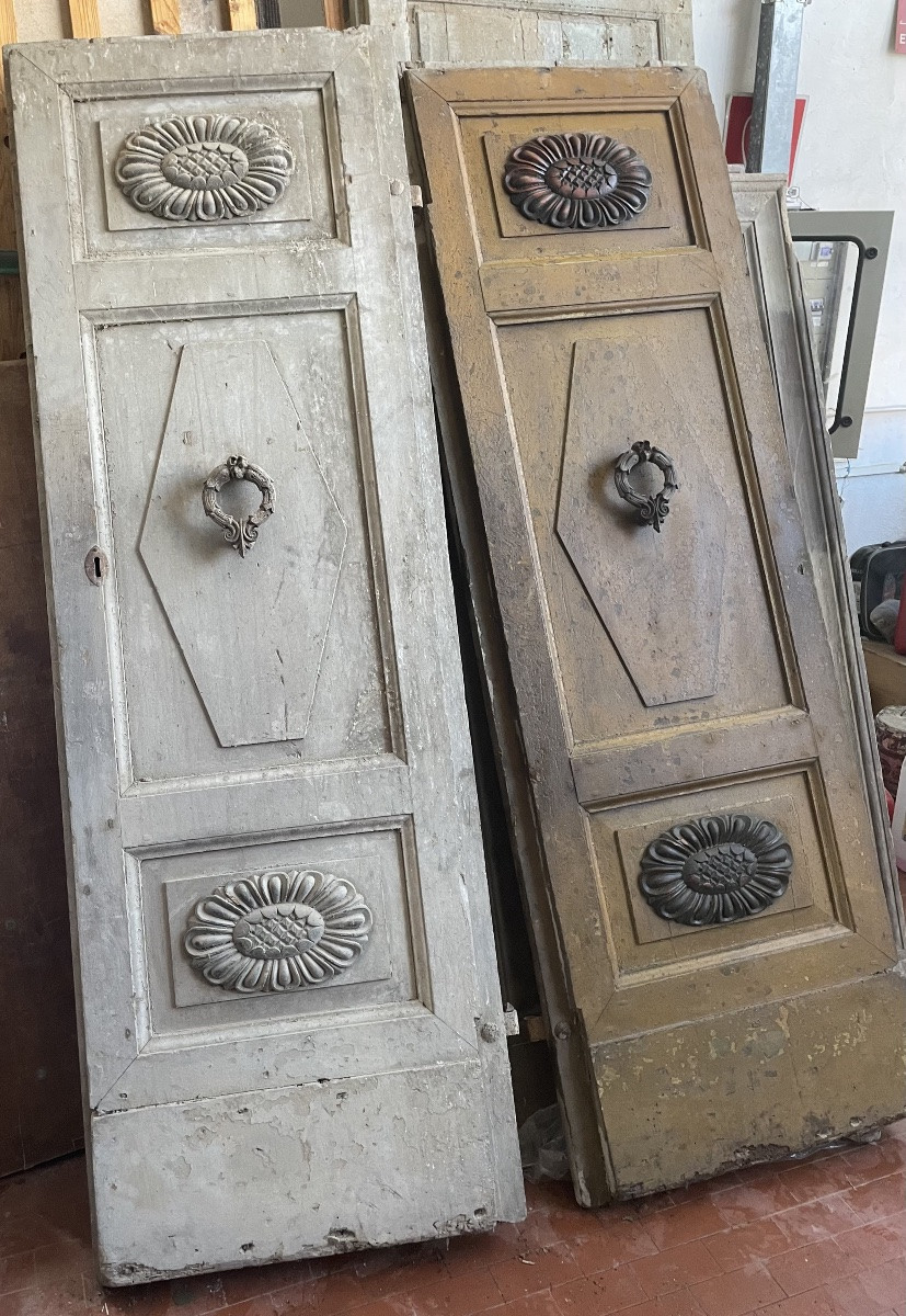 Ancienne porte de l’époque et du style Empire-photo-2