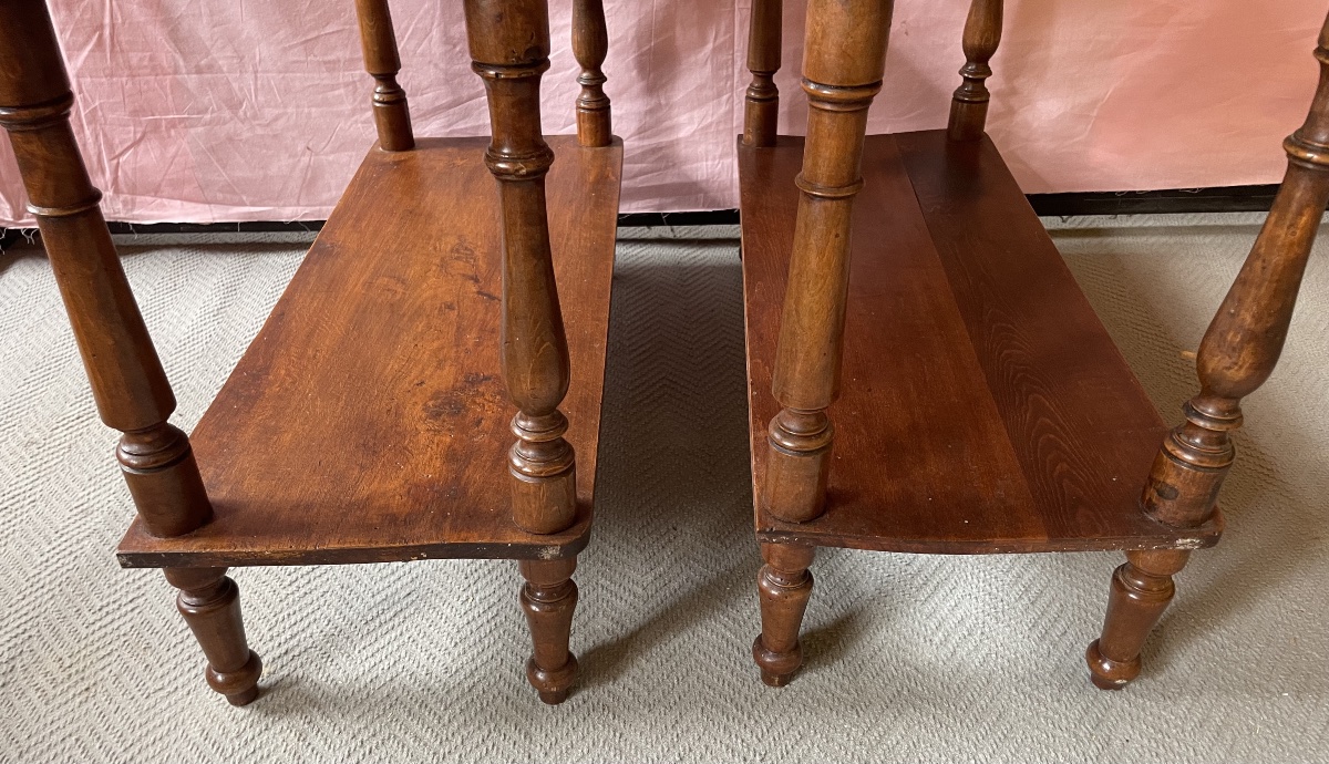Ancient Pair Of Hetageres, Tuscany, Mid-19th Century-photo-4