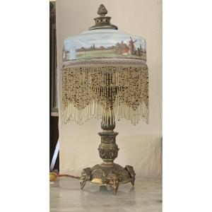 Lampe de table Napoléon 3*, 19ème siècle