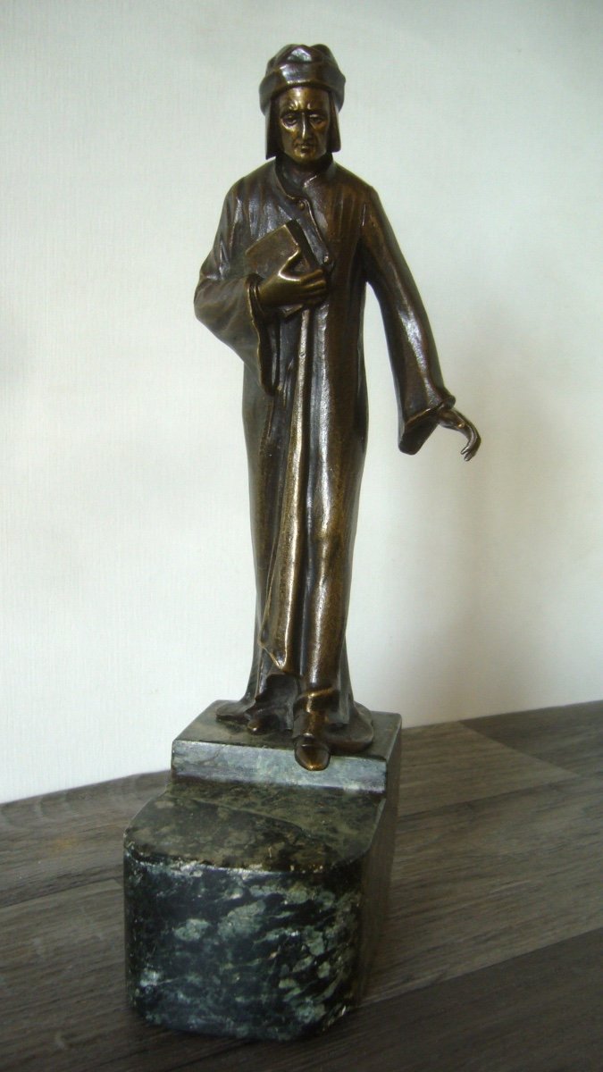 Bronze De Dante, Début XX ème.