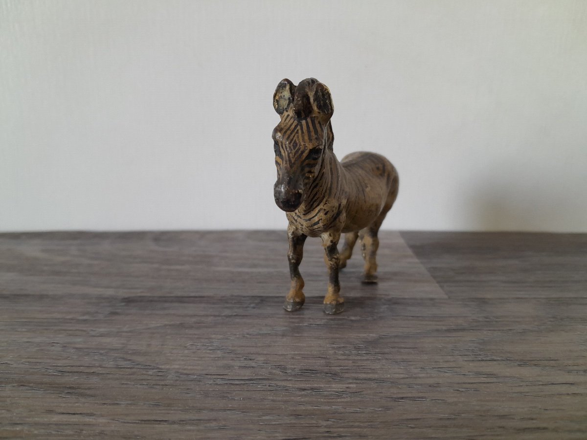 Zebra, Vienna Bronze, Late 19th Century-photo-4