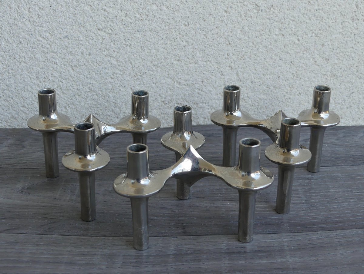 3 Bougeoirs Nagel, 1970, Design-photo-3