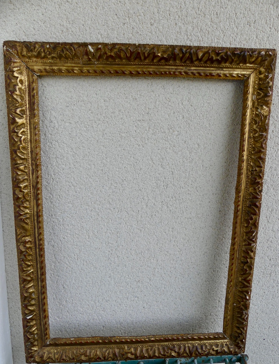 Louis XIII Carved Oak Frame, 17th Century