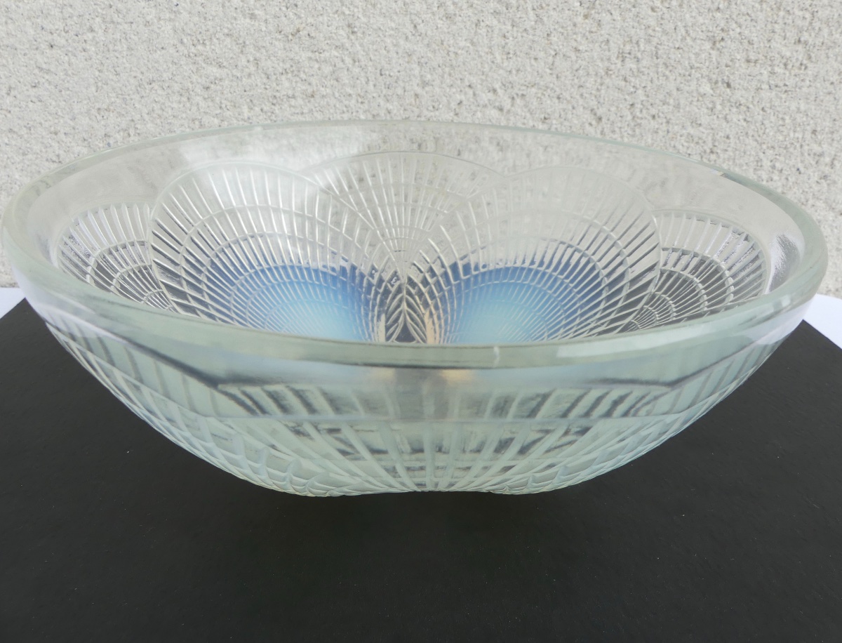 Coupe rené Lalique, " coquilles ", années 1920.-photo-2