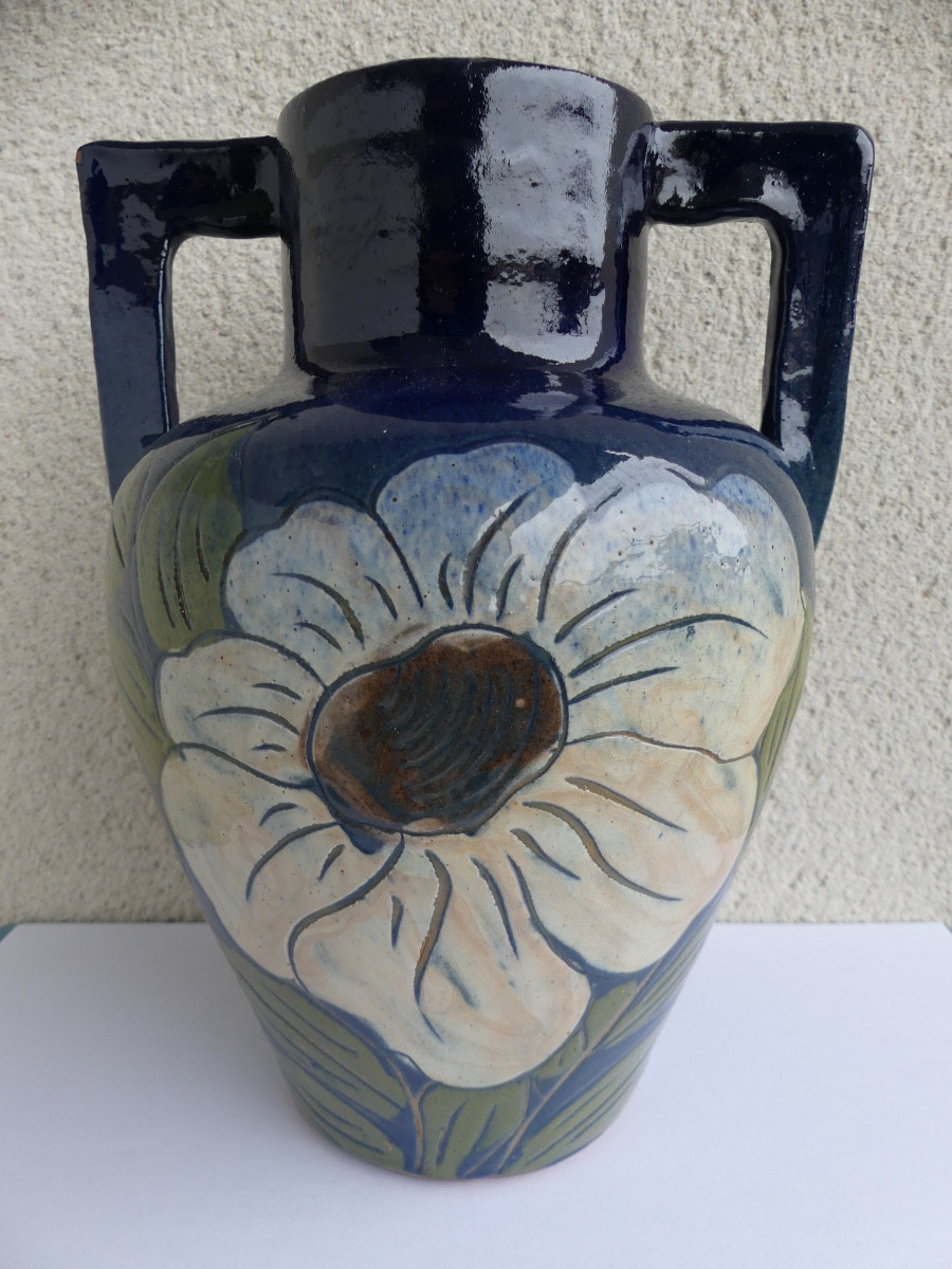 Vase de Fouquet à Bonneville, vers 1940/50.