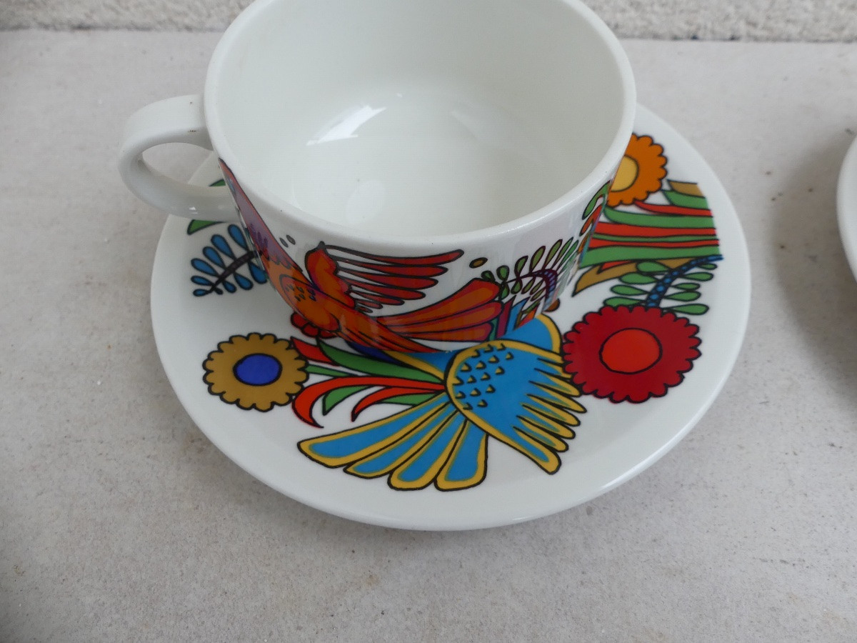 Tête à tête, villeroy boch, Acapulco, 1970-photo-3
