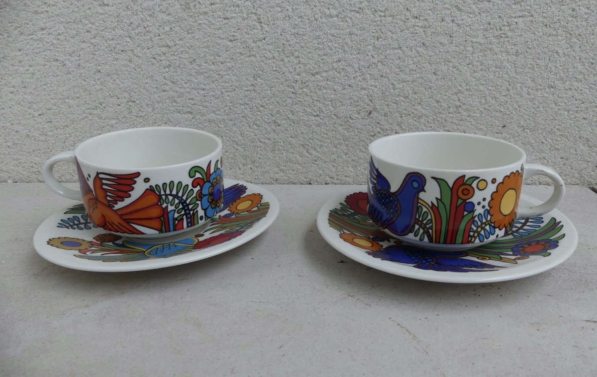 Tête à tête, villeroy boch, Acapulco, 1970