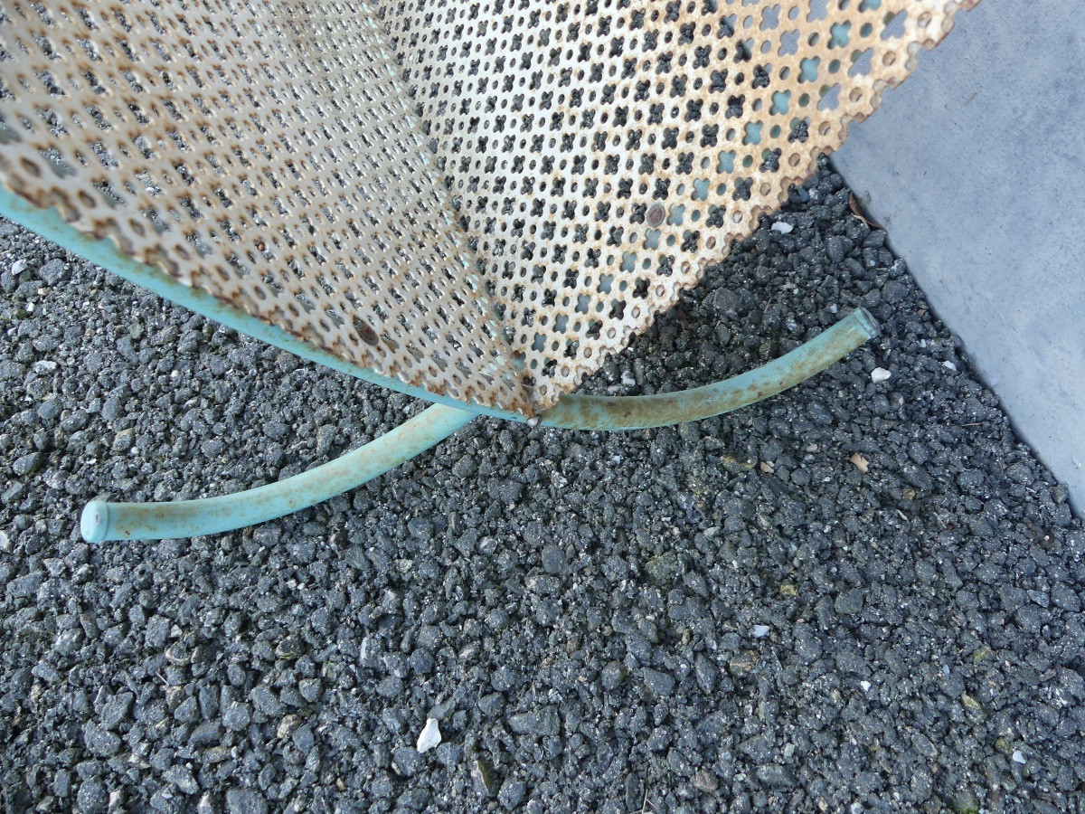 Table, porte-revue style Mategot, 1950/60-photo-3