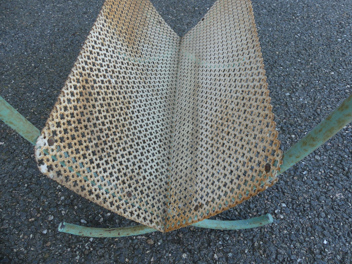 Table, porte-revue style Mategot, 1950/60-photo-4