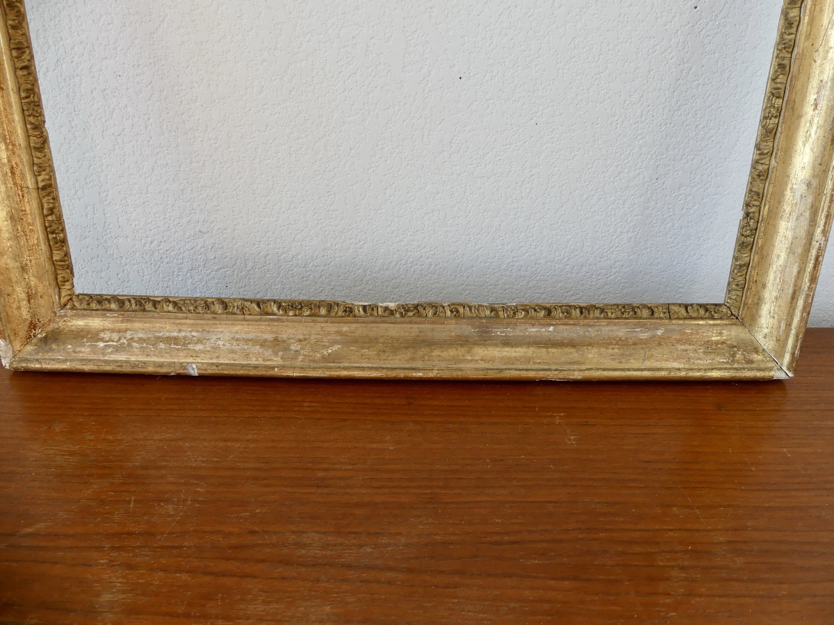 19th Century Gilded Wood Frame-photo-2