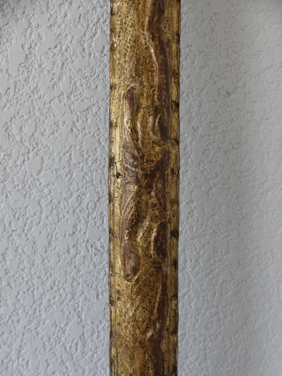 Cadre, baguette Louis XIV, XVII/ XVIII ème-photo-2