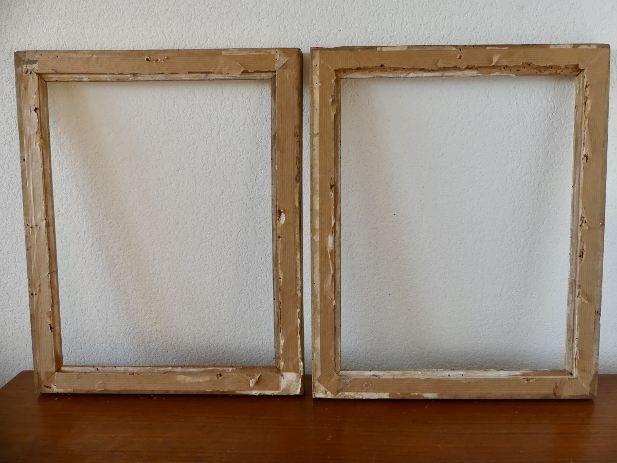 Pair Of Frames From The Late 18th/early 19th Century-photo-3