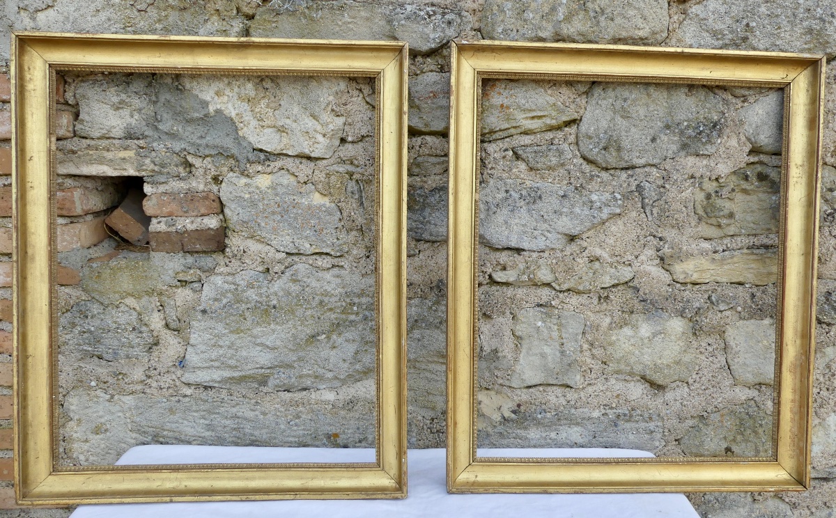 Pair Of Empire-style Frames, Early 19th Century