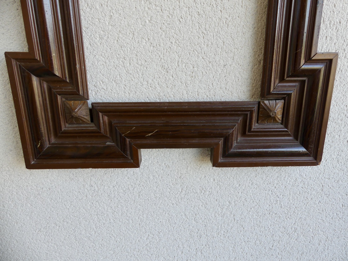 Wood And Stucco Frame, Holland, 17th-century And 19th-century Styles-photo-1
