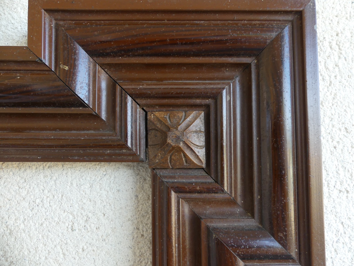 Wood And Stucco Frame, Holland, 17th-century And 19th-century Styles-photo-2