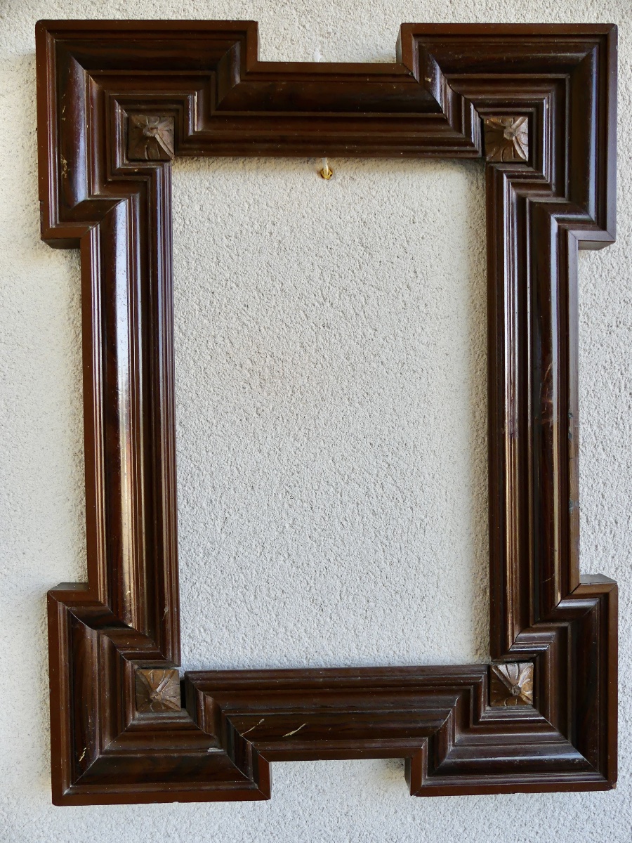 Wood And Stucco Frame, Holland, 17th-century And 19th-century Styles