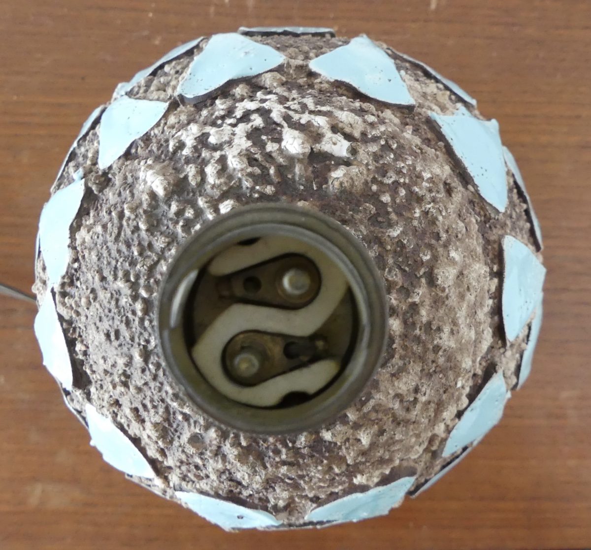 Pied de lampe céramique, art déco, 1930-photo-3