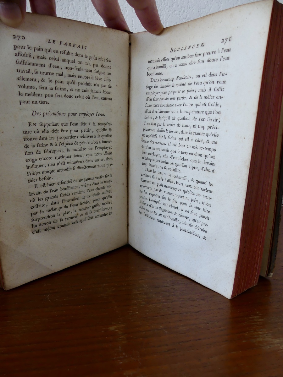 Book: *the Perfect Baker* By Parmentier, 1778-photo-2