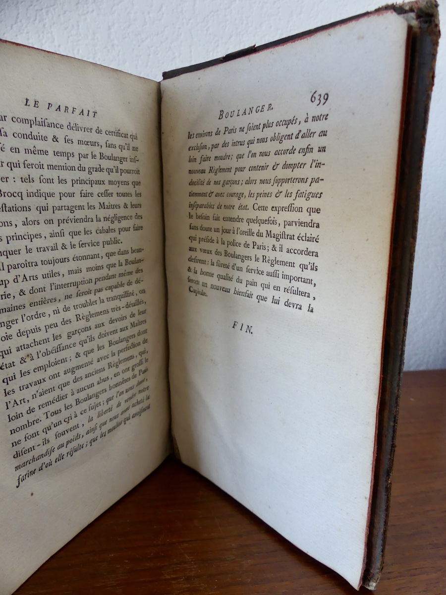 Book: *the Perfect Baker* By Parmentier, 1778-photo-3