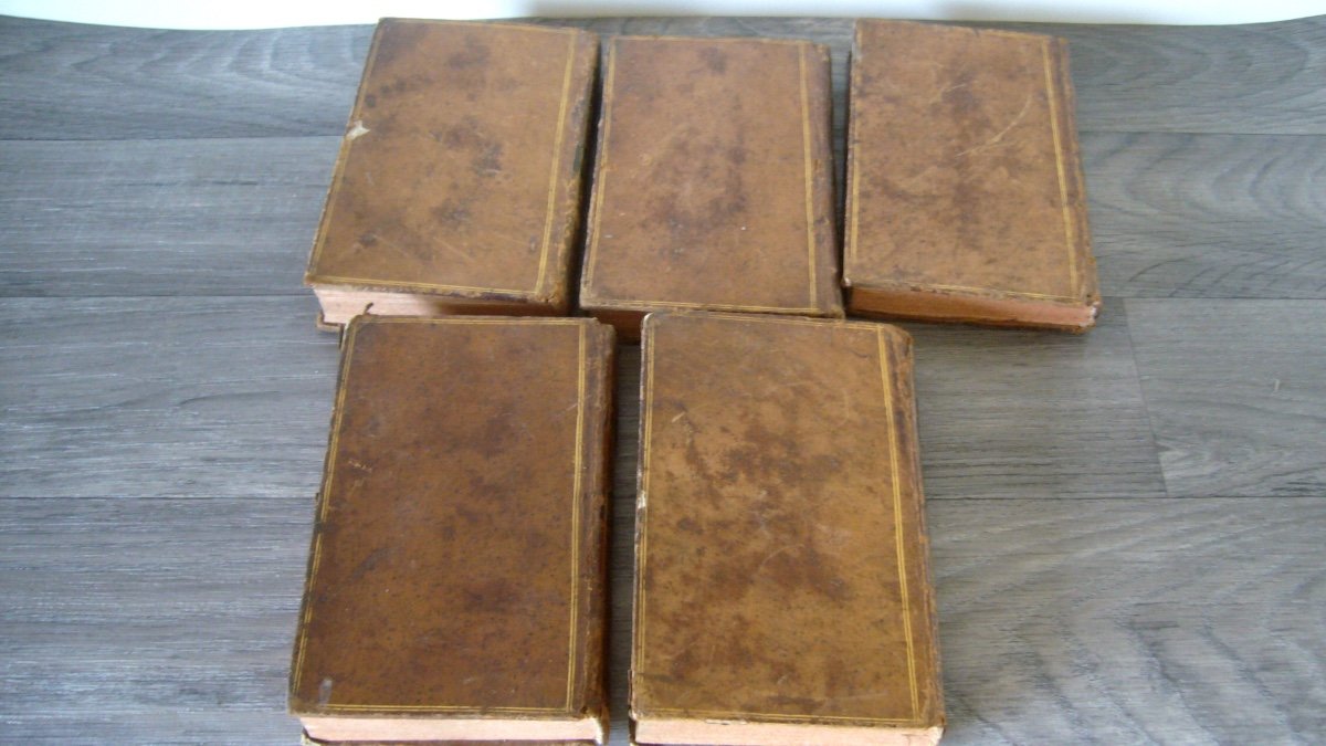 Livres Anciens, Histoire Du Prince De Savoy, 5 Volumes 1765.-photo-4