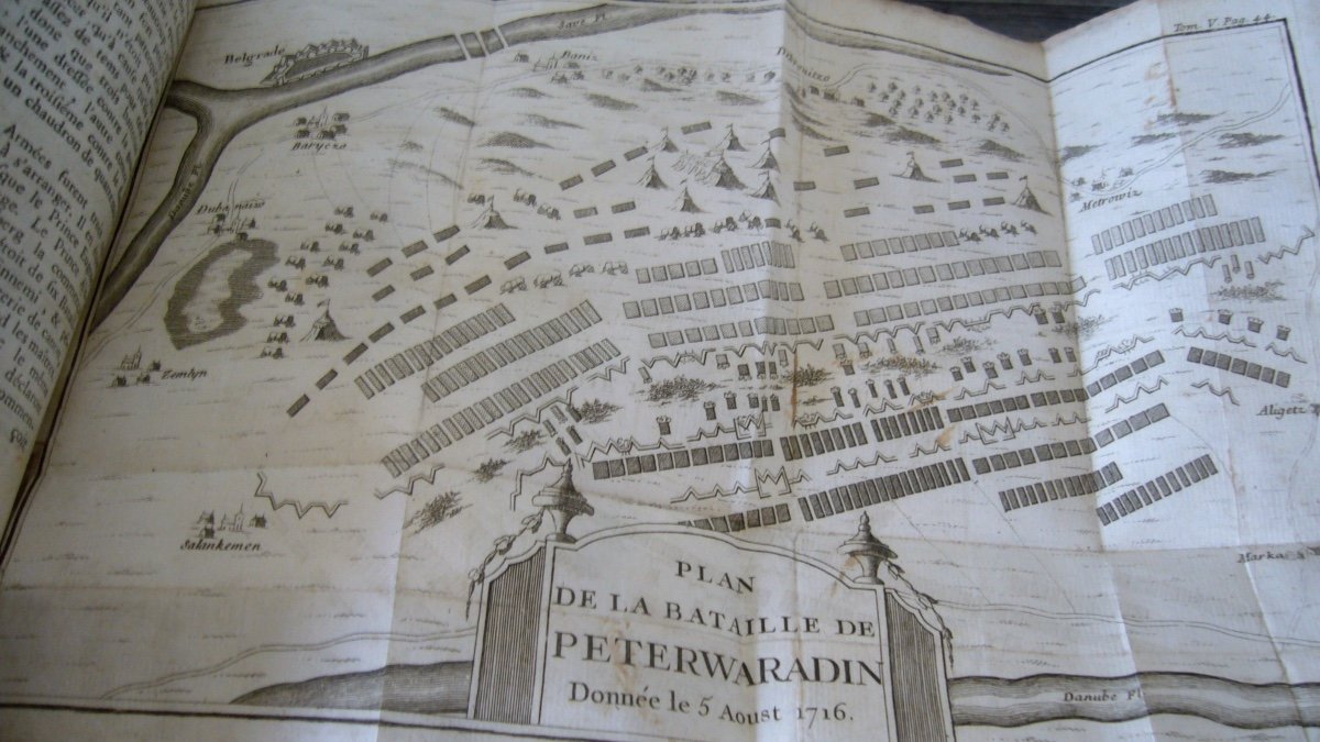 Livres Anciens, Histoire Du Prince De Savoy, 5 Volumes 1765.-photo-1