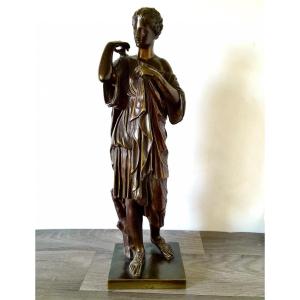 Bronze De Diane De Gabies, XIX &egrave;me.
