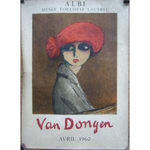 Affiche Lithographie De Kees Van Dongen