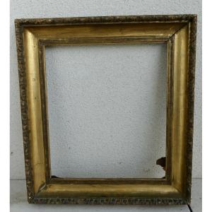 Carved And Gilded Wooden Frame, Late 18th Century