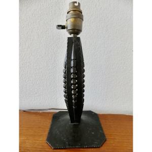 Wrought Iron Lamp Base, Art Deco, 1930