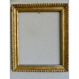 Gilded And Carved Wooden Frame, 17th Century.