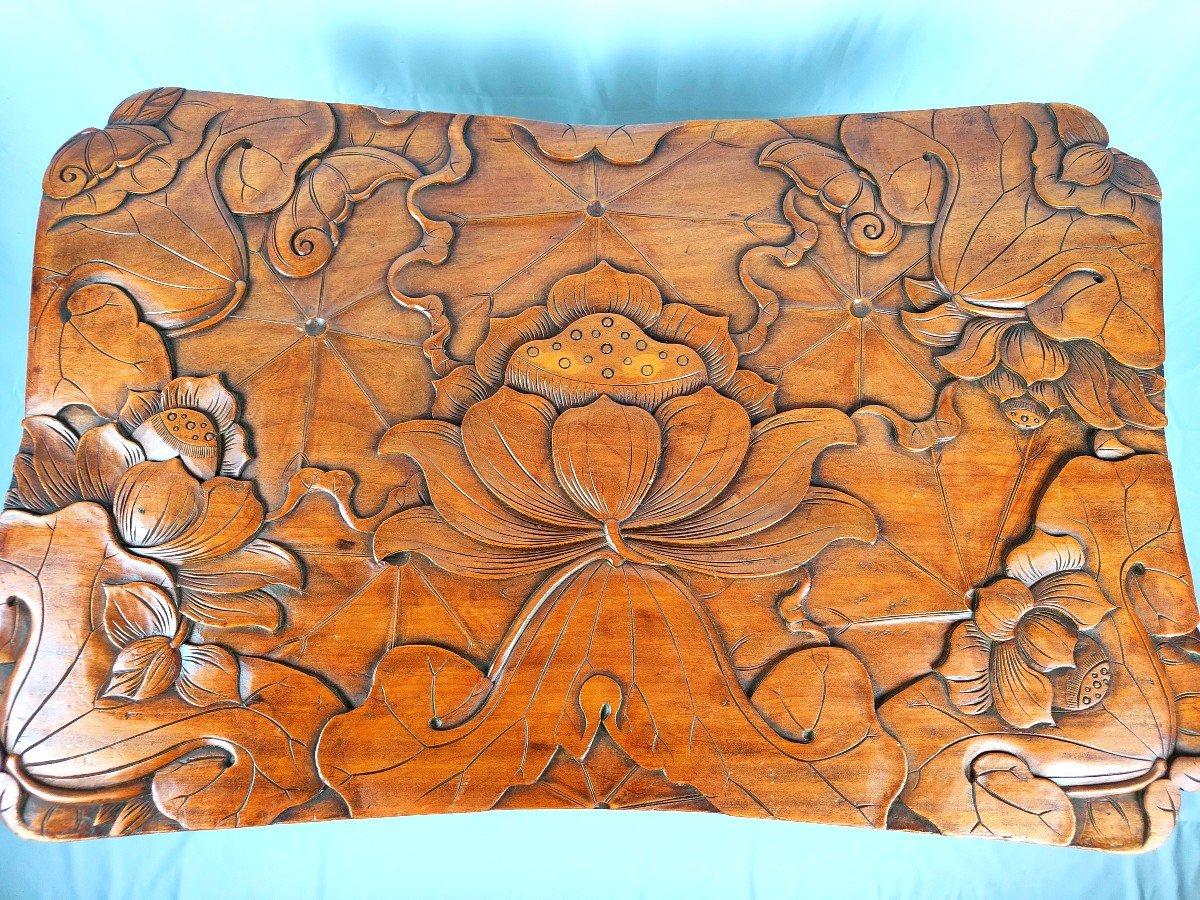Table Art Nouveau Liberty & co 1900 JAPON-photo-3