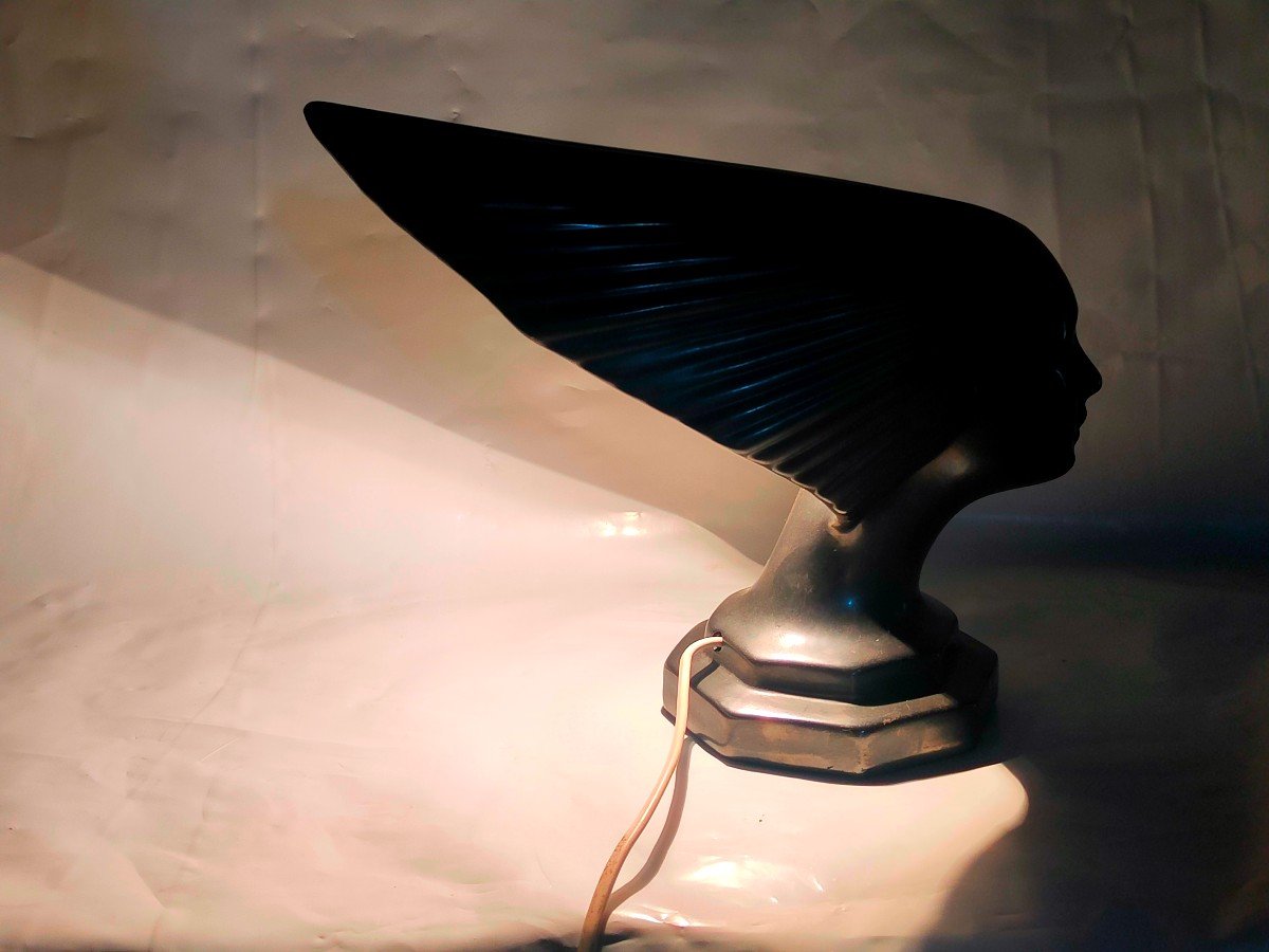 Lampe Mascotte Lalique Art Déco-photo-5