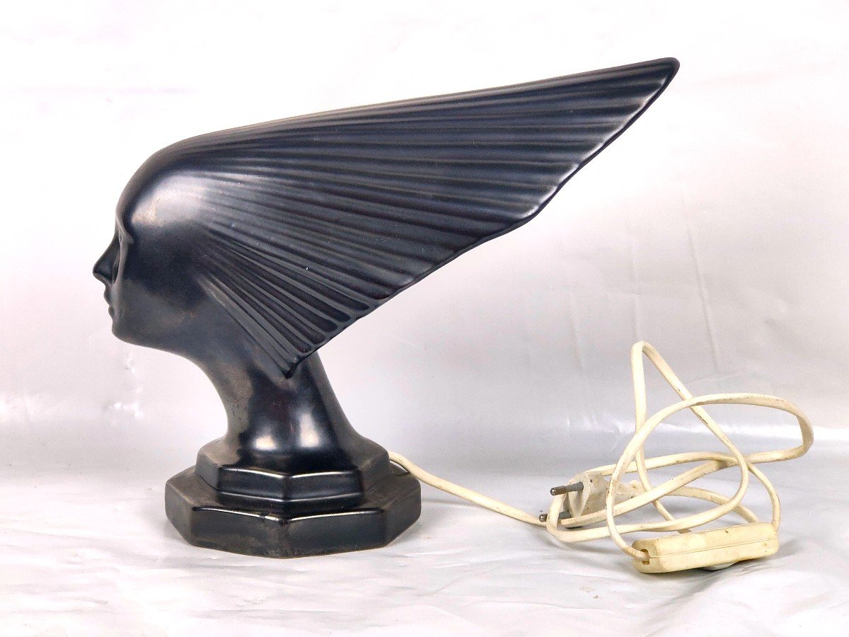 Lampe Mascotte Lalique Art Déco