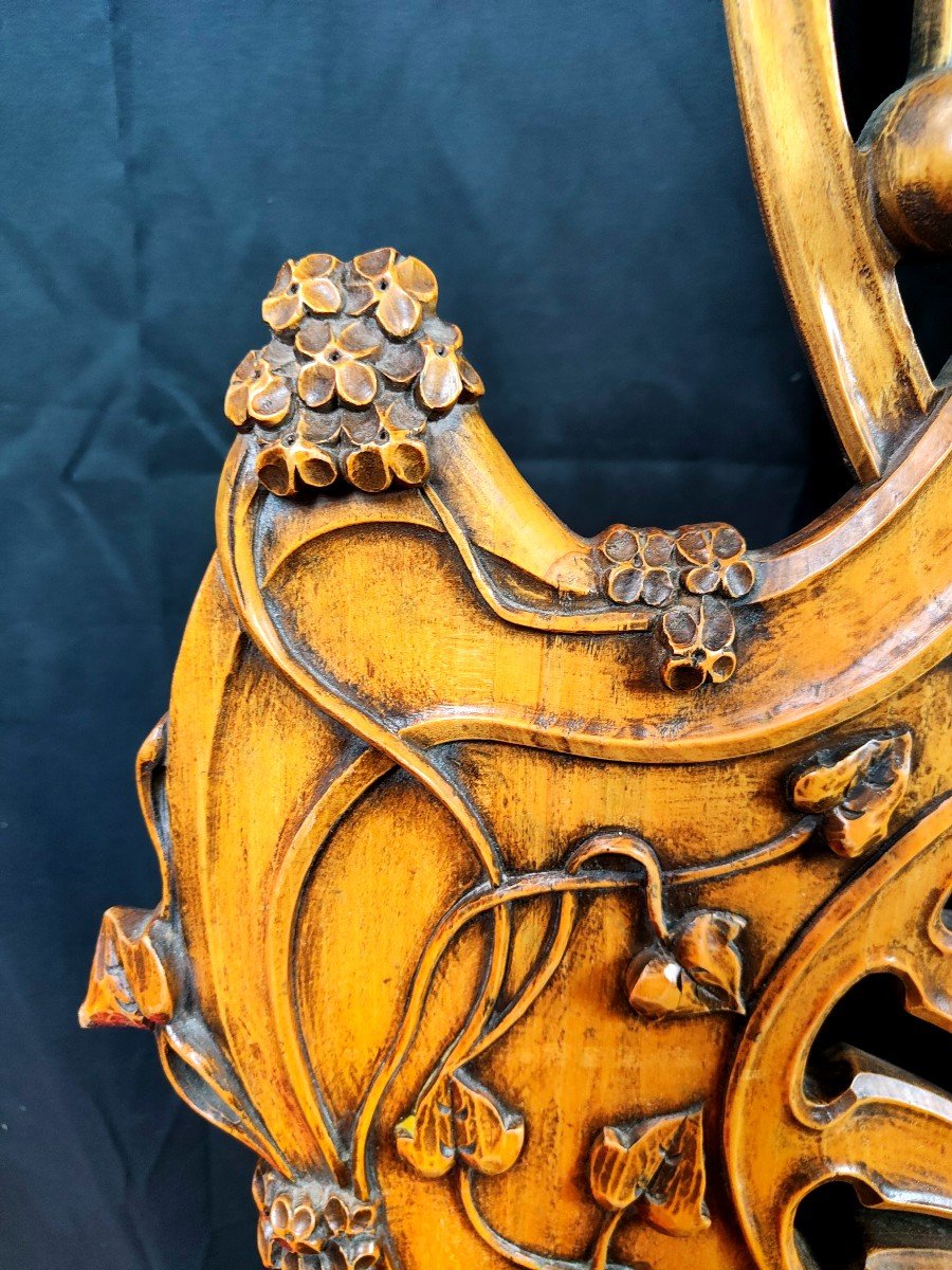 Miroir Jardinière De Style Art Nouveau-photo-6