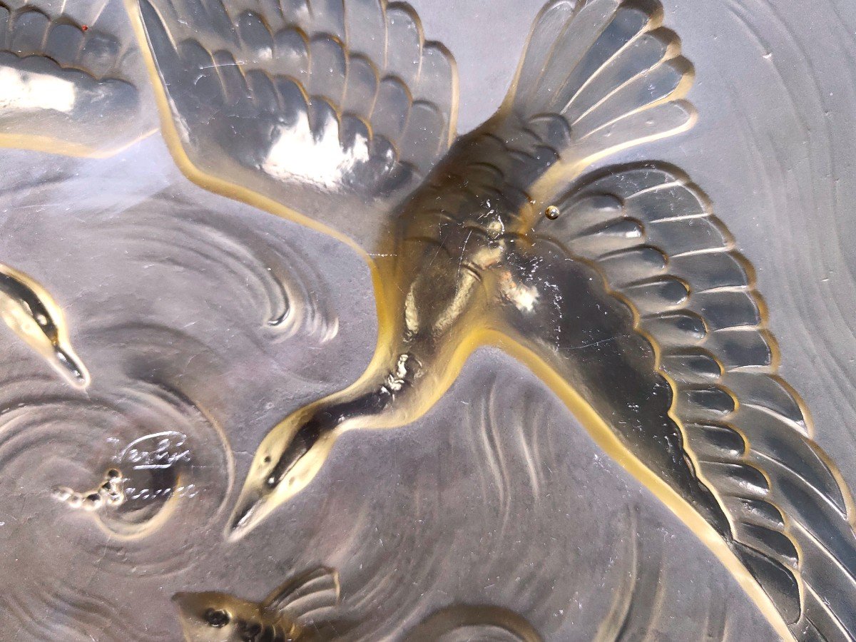 Large Verlys Art Deco Dish Circa 1930/40-photo-3
