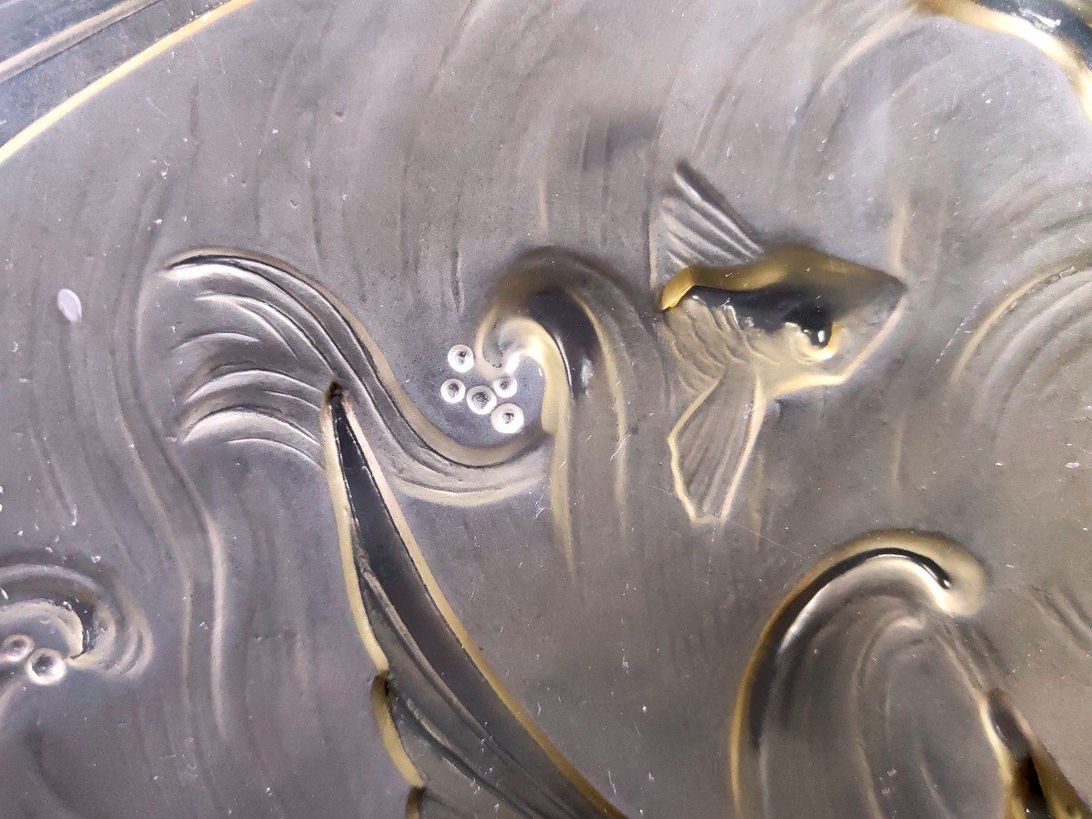 Large Verlys Art Deco Dish Circa 1930/40-photo-4