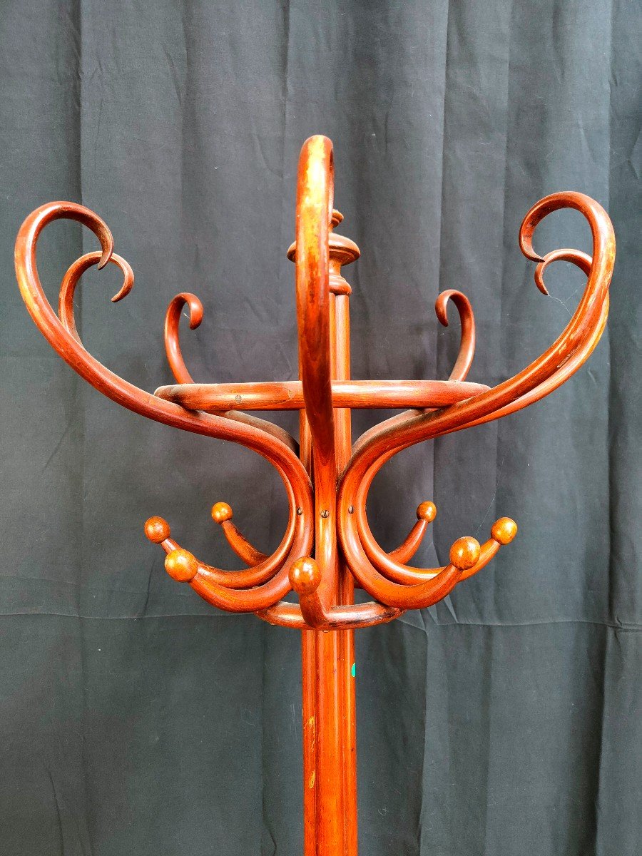 Coat Rack Model 1092 By Jacob & Josef Kohn-photo-2