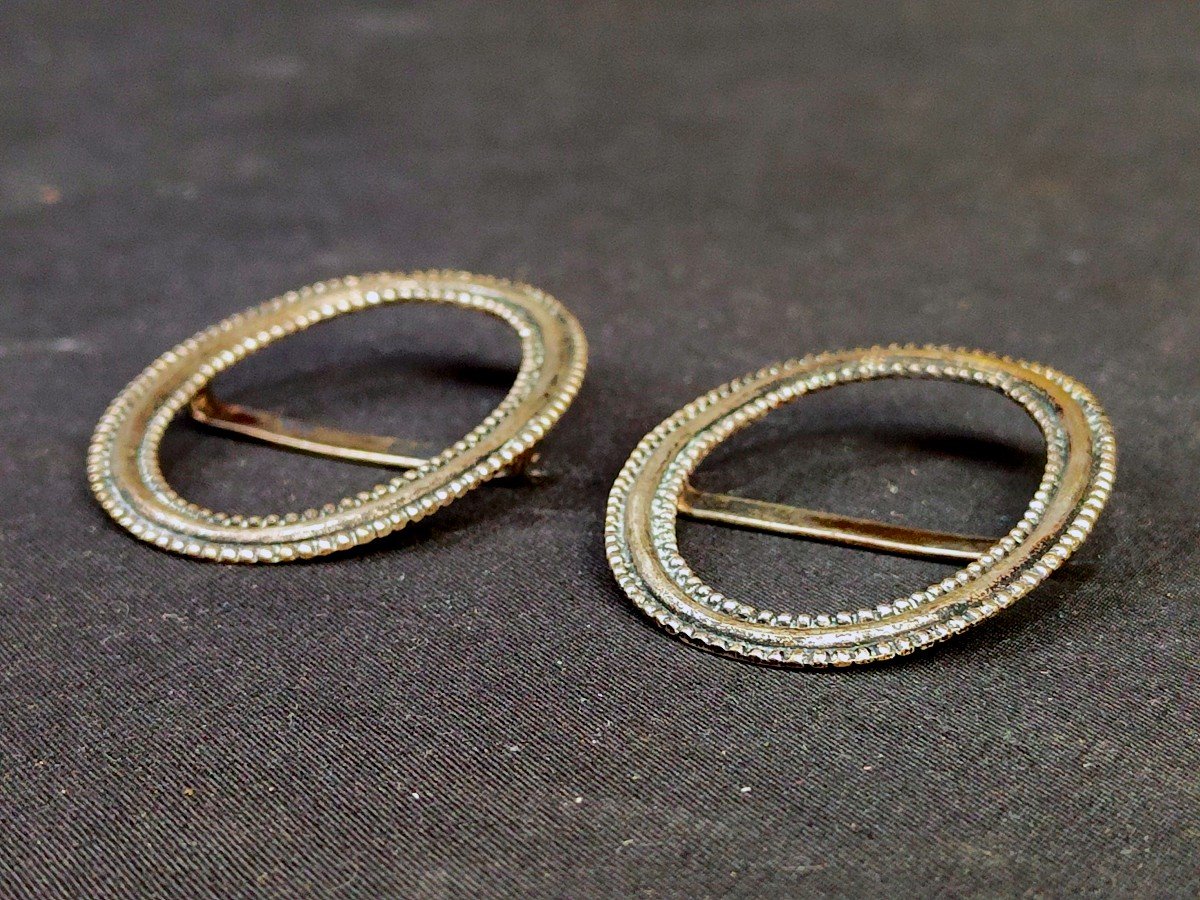 18th Century Silver Shoe Buckles