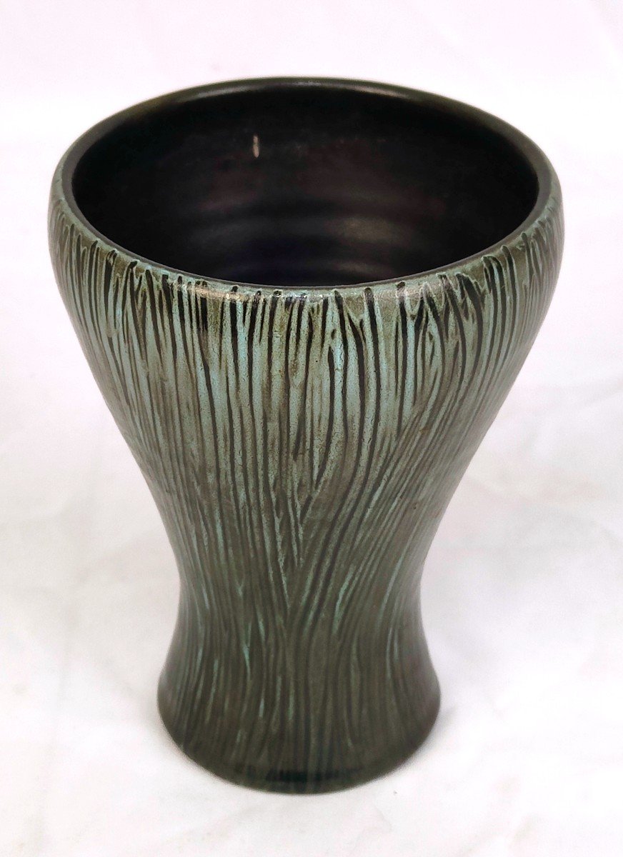 Accolay: Ceramic Vase From The 50s-photo-2