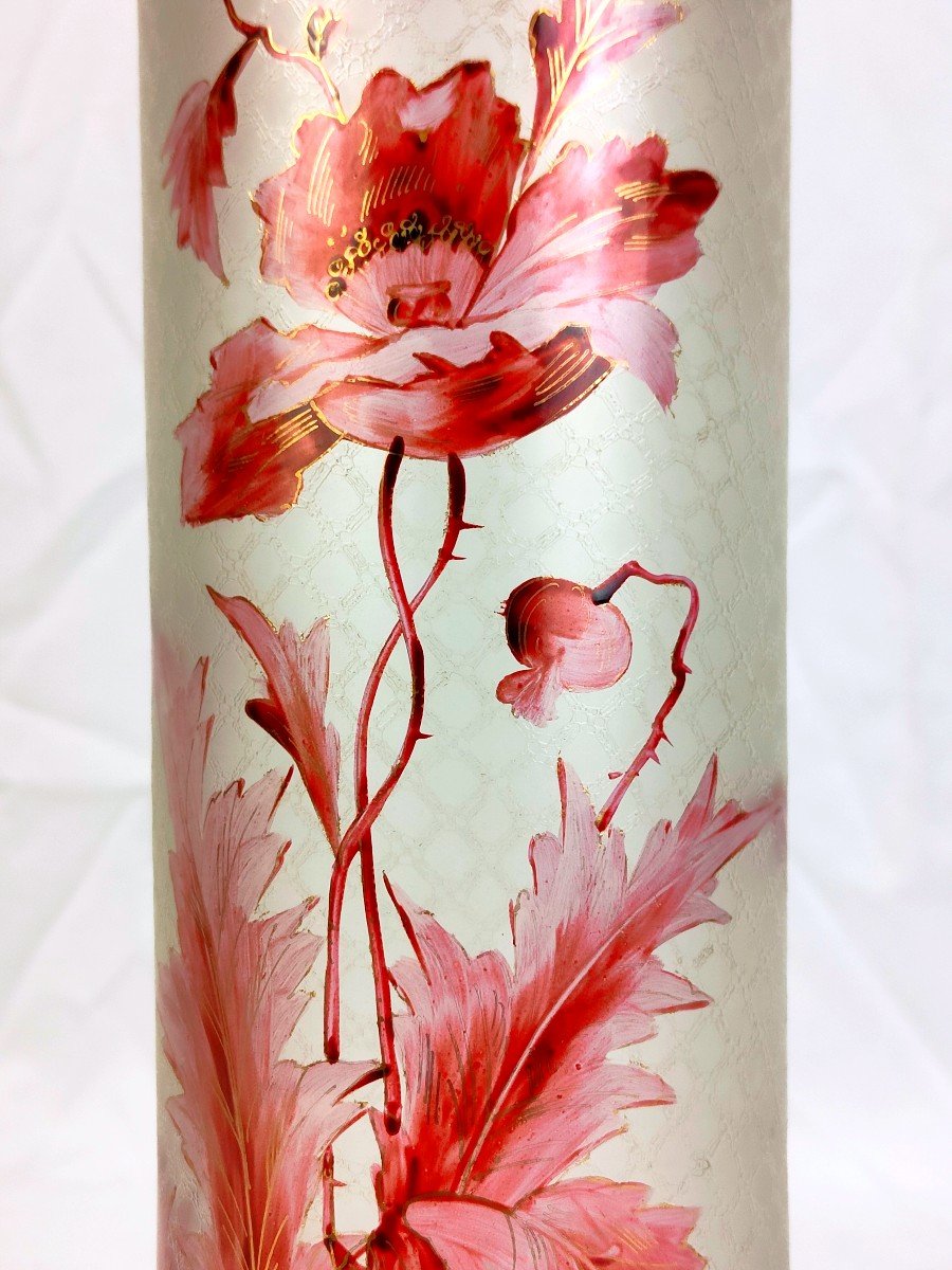 Dlg Legras Montjoye Roller Vase - Art Nouveau-photo-2