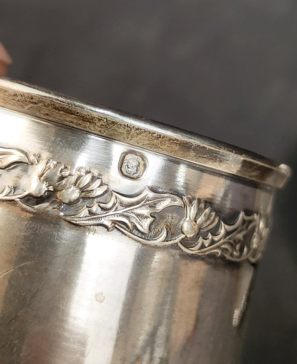 Minerva Sterling Silver Coffee Cup-photo-1
