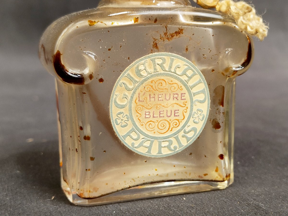 Guerlain l'Heure Bleue Perfume Bottle Circa 1920-photo-4