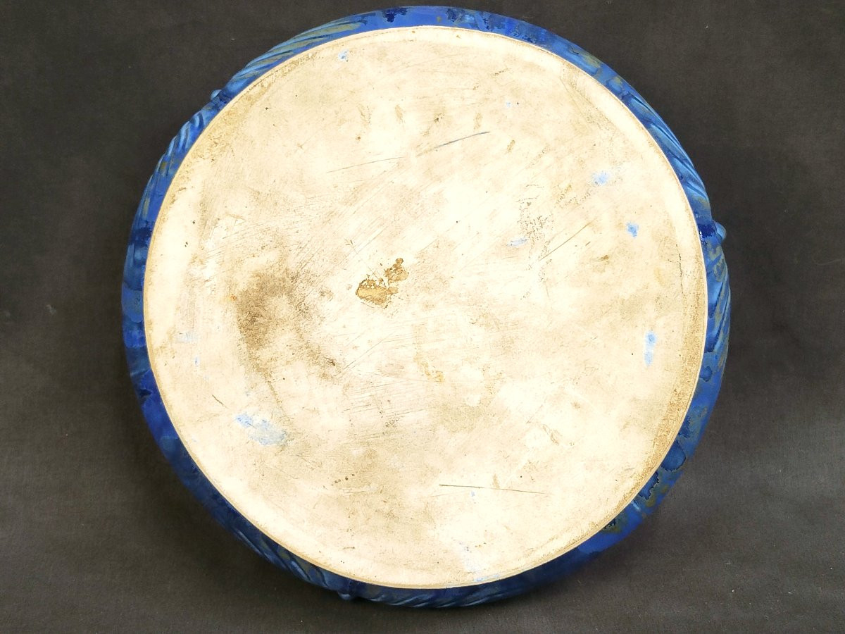Art Deco Glazed Stoneware Bowl/empty Bowl - 1930-photo-3