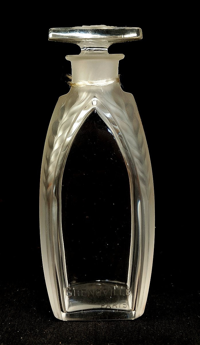 Grenoville, Bluet, Flacon En Cristal De Baccarat - 1913-photo-2
