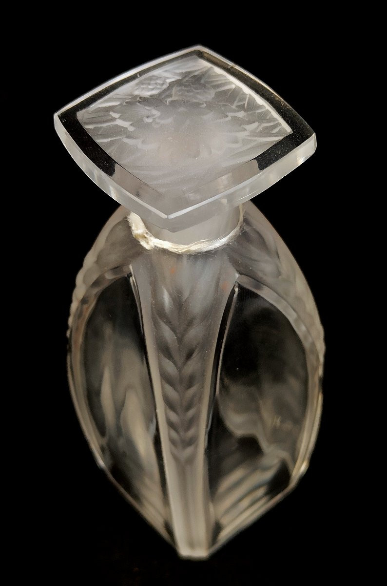 Grenoville, Bluet, Flacon En Cristal De Baccarat - 1913-photo-4