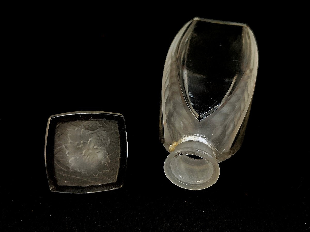 Grenoville, Bluet, Flacon En Cristal De Baccarat - 1913-photo-3