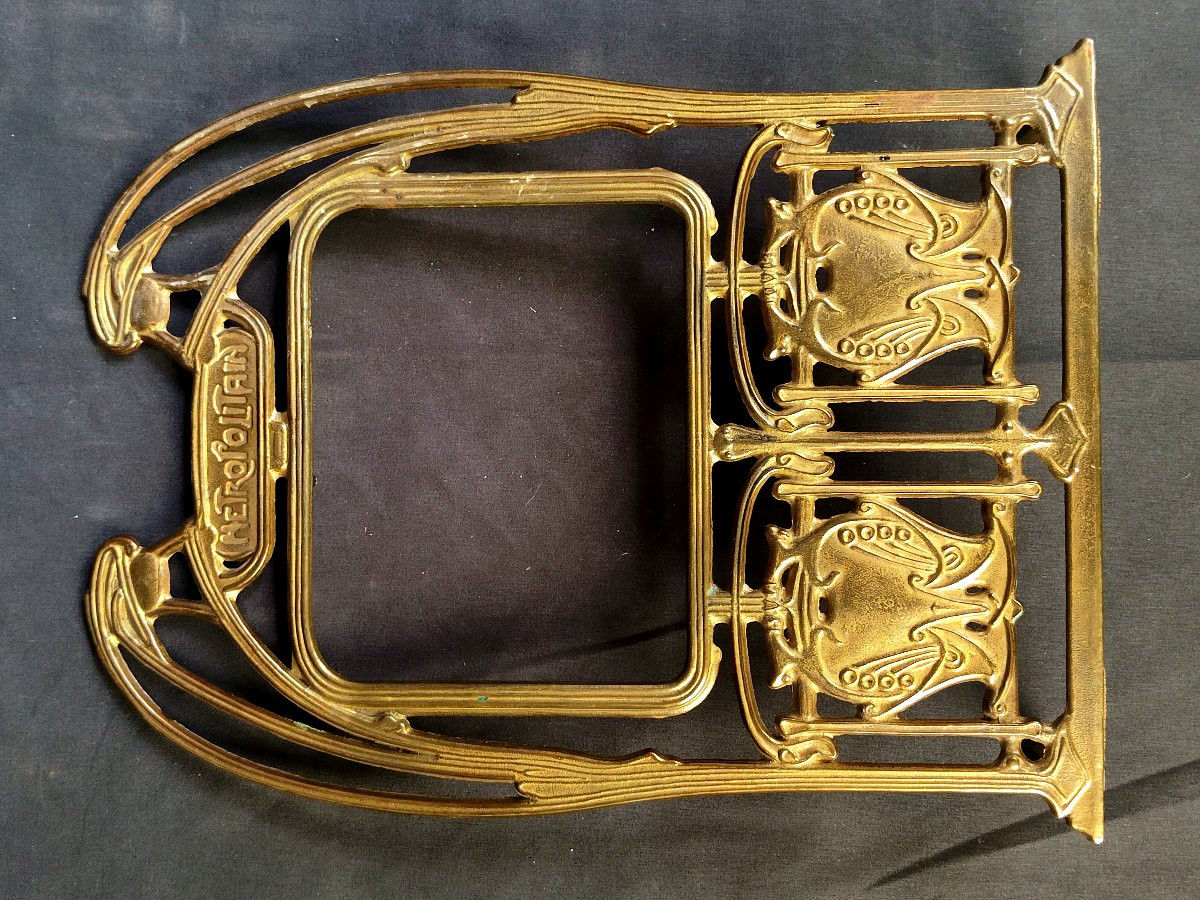 Cadre Métro Parisien  - Paris Art Nouveau 1900 Hector Guimard-photo-3